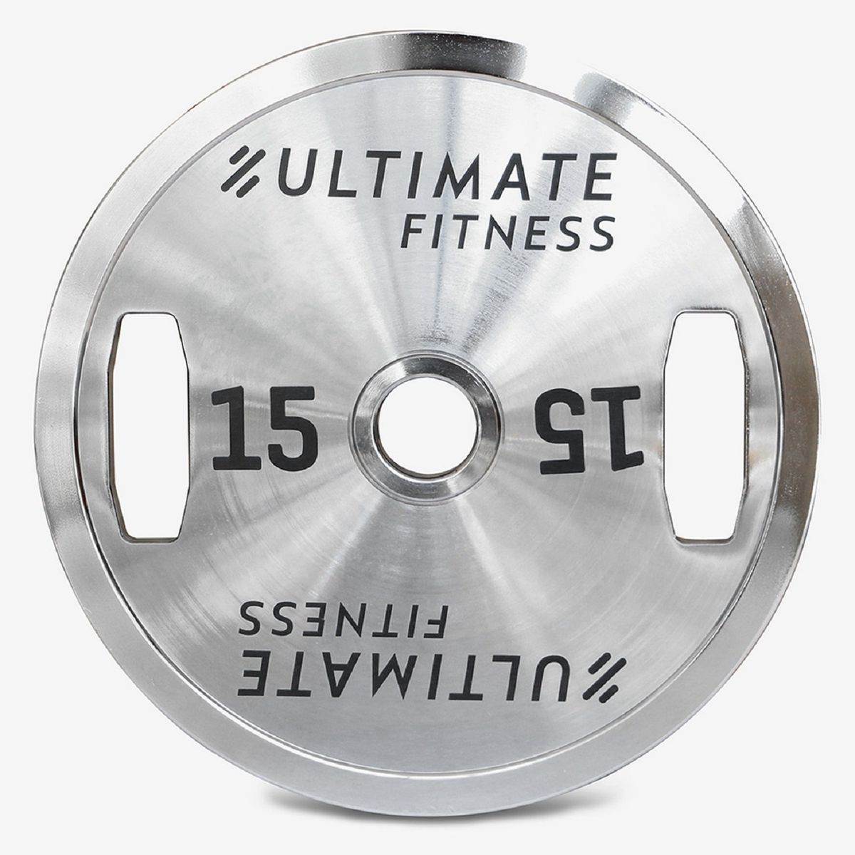 ULTIMATE FITNESS - DISCO OLÍMPICO STEEL PRO 15 KG
