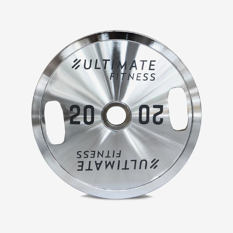 ULTIMATE FITNESS - DISCO OLÍMPICO STEEL PRO 20 KG