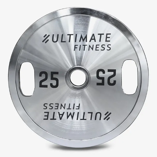 ULTIMATE FITNESS - DISCO OLÍMPICO STEEL PRO 25 KG