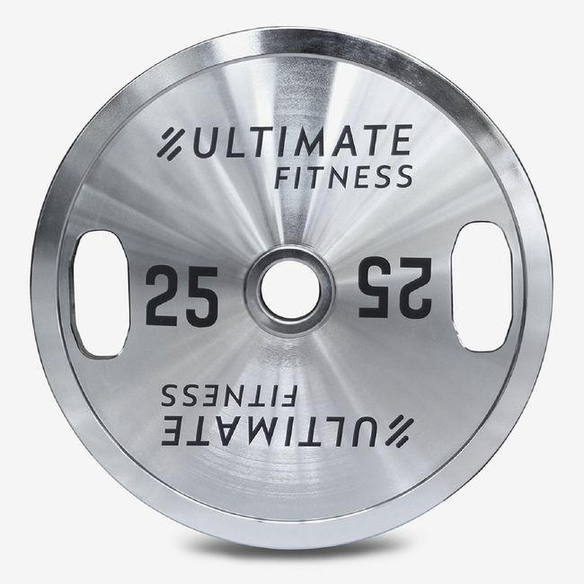 ULTIMATE FITNESS - DISCO OLÍMPICO STEEL PRO 25 KG