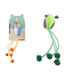 GENERICO - Juguete Para Gato Ratón De Tubo Serpenteante Color Aleatorio