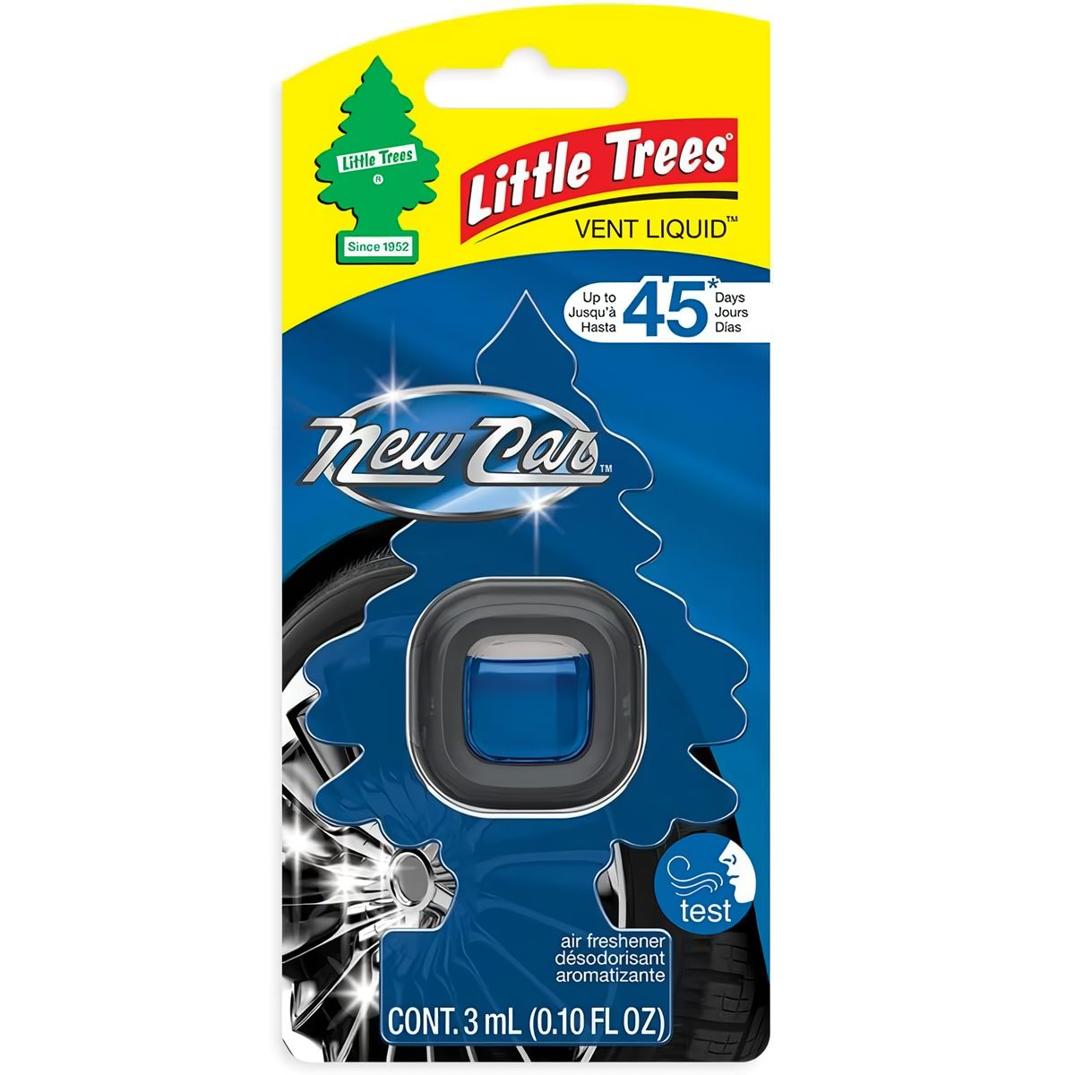 GENERICO - Ambientador Rejilla Little Trees Vent Liquid New Car