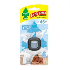 GENERICO - Ambientador Rejilla Little Trees Vent Liquid Ropa Limpia