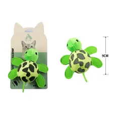 GENERICO - Juguete Para Gato Tortuga Vibradora 9Cm
