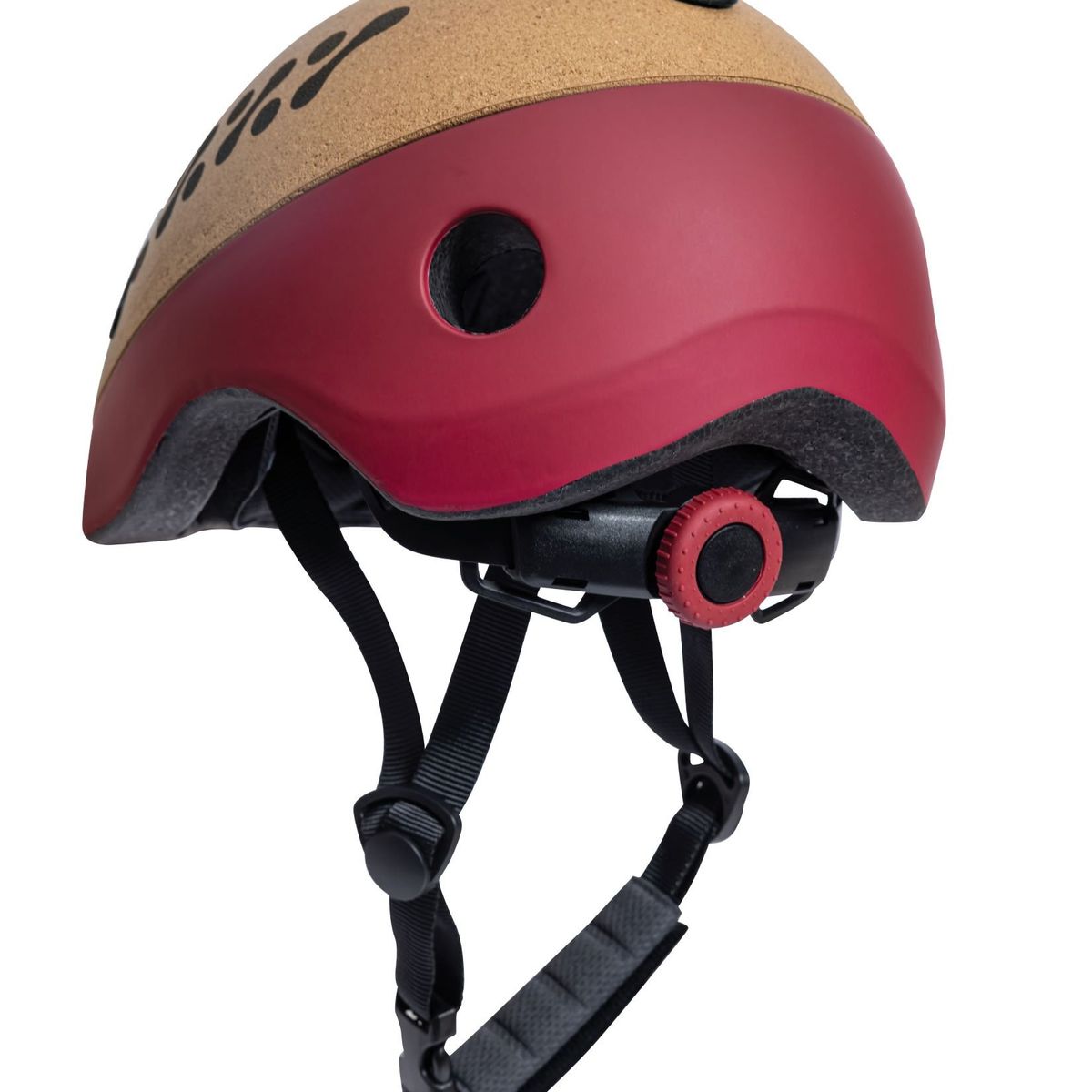 HAPE - Casco de seguridad de corcho rojo