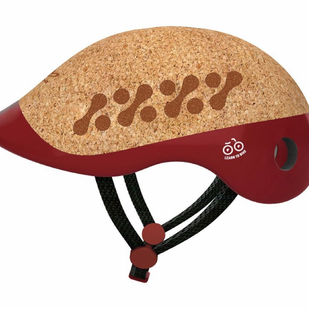 HAPE - Casco de seguridad de corcho rojo