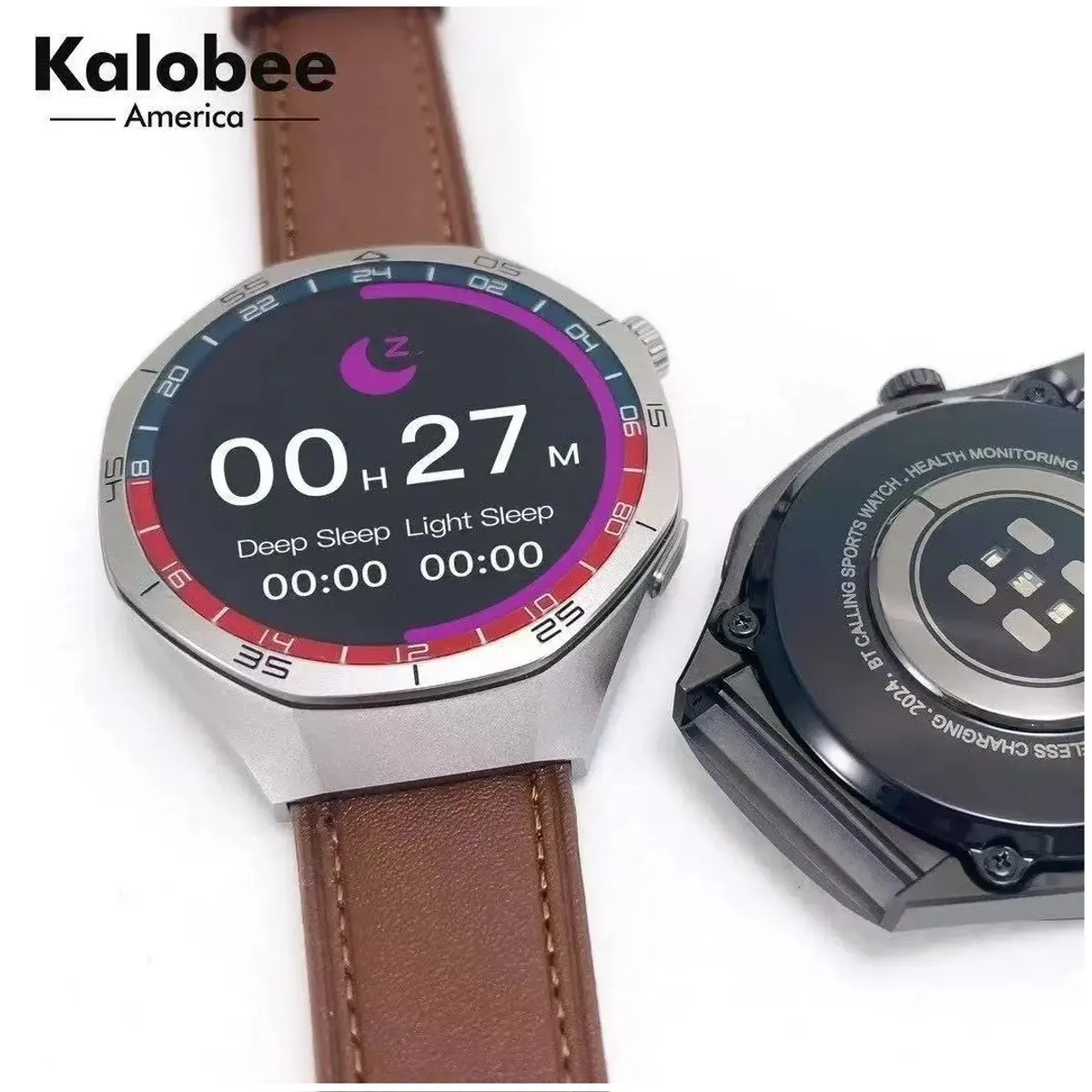 GENERICO - Smartwatch Reloj Inteligente Deportivo Compatible 3 Correas IP67 Notificaciones Salud Deporte