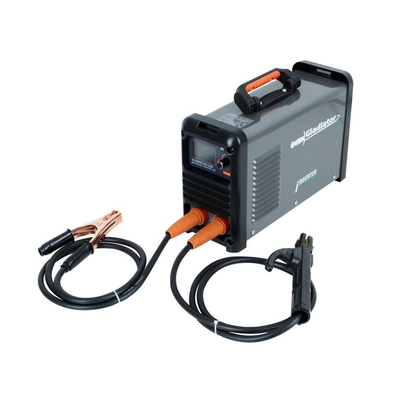 GLADIATOR - SOLDADORA INV ARCO MANUAL 200 AMP IE 9200/200 LCD