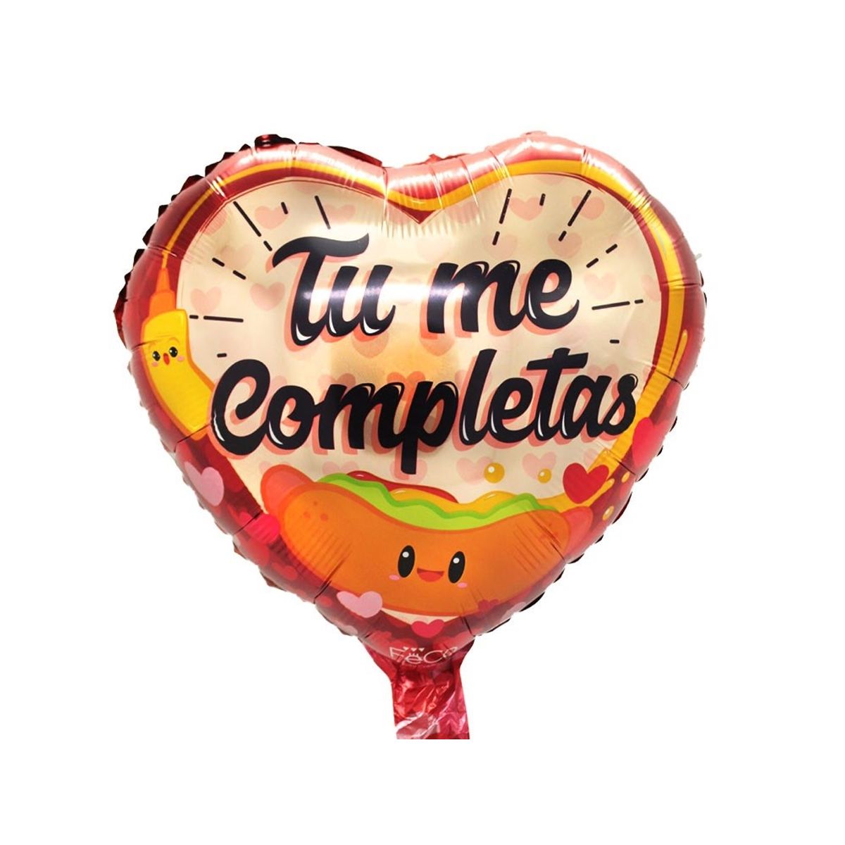 GENERICO - GLOBO METALICO 18 ME COMPLETAS X50 UNI