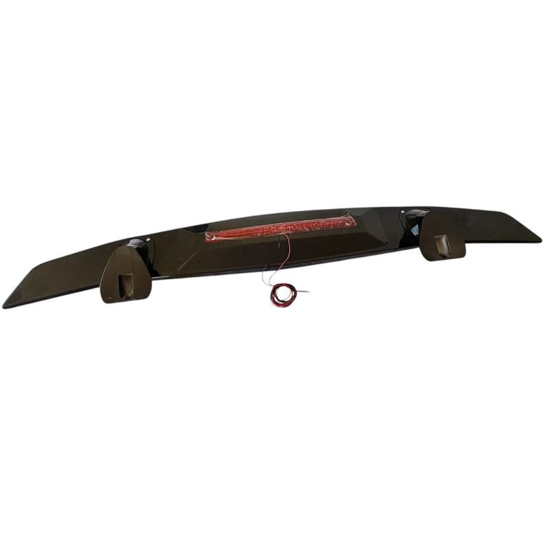 GENERICO - Aleron Spolier Tuning 133x19x12cm Con Luz De Freno 3pcs