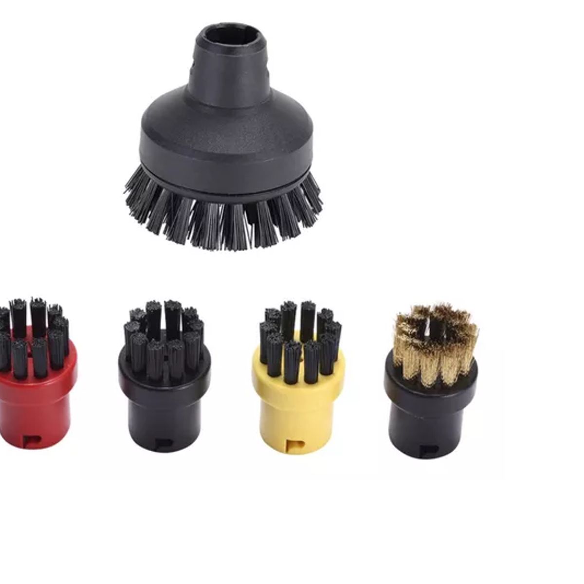 GENERICO - Kit De Repuesto De Cepillo Redondo Para Limpiador A Vapor