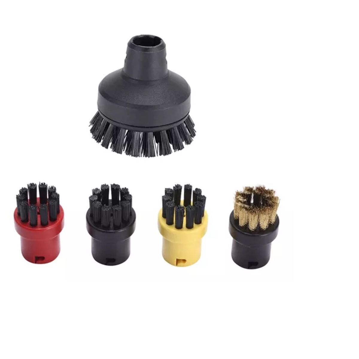 GENERICO - Kit De Repuesto De Cepillo Redondo Para Limpiador A Vapor