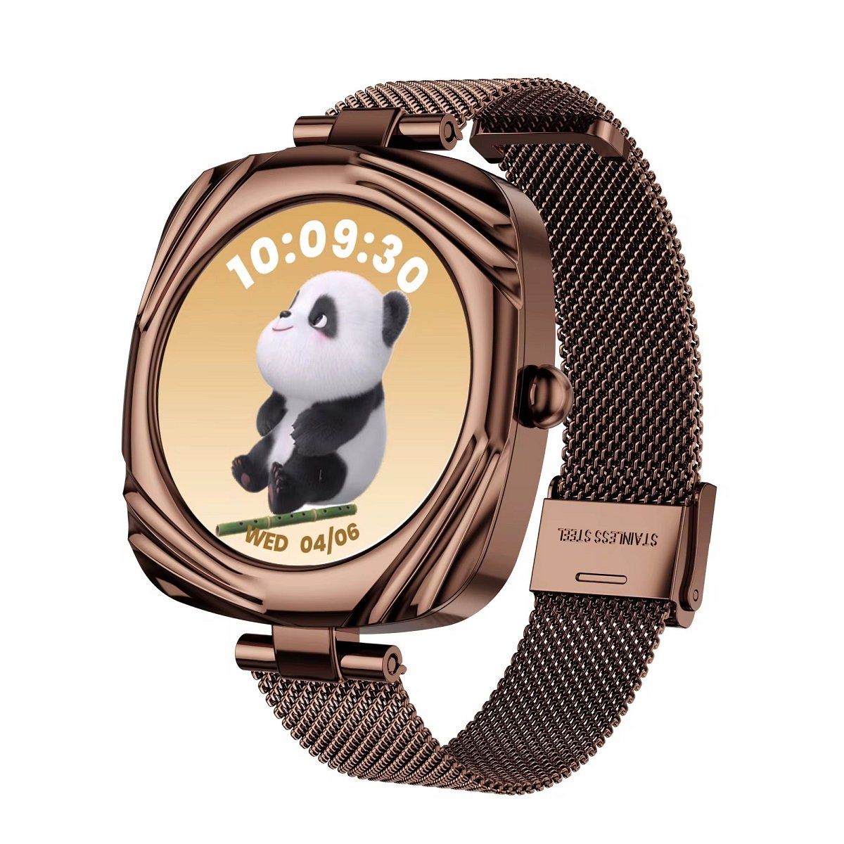 GENERICO - Smartwatch Elegante Amoled 220mAh IP68 Salud Compatible IOS Android FHD BT Notificaciones