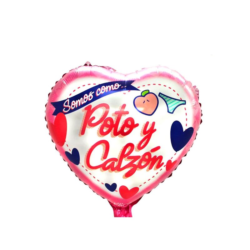 GENERICO - GLOBO METALICO 18 POT Y CALX1 UNI