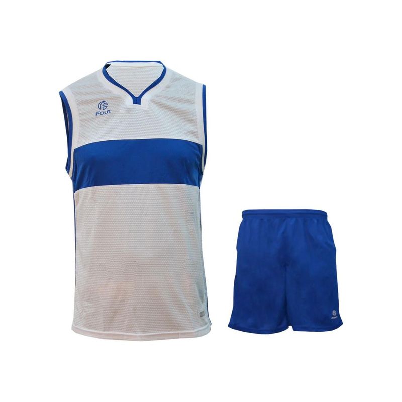 FOUR - Uniforme de Basquetbol Blanco Azul - Four Dallas Mavericks - Blanco - M