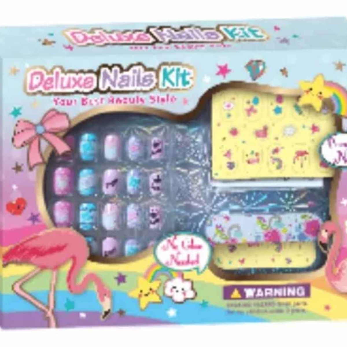 OEM - Juguete Manicure Deluxe Nails Kit Mediano