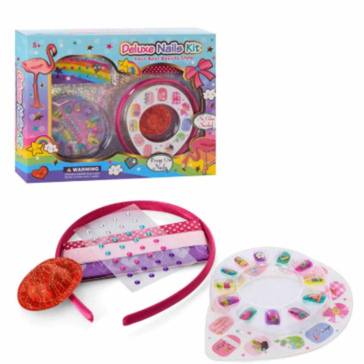 OEM - Juguete Manicure Deluxe Nails Kit Grande
