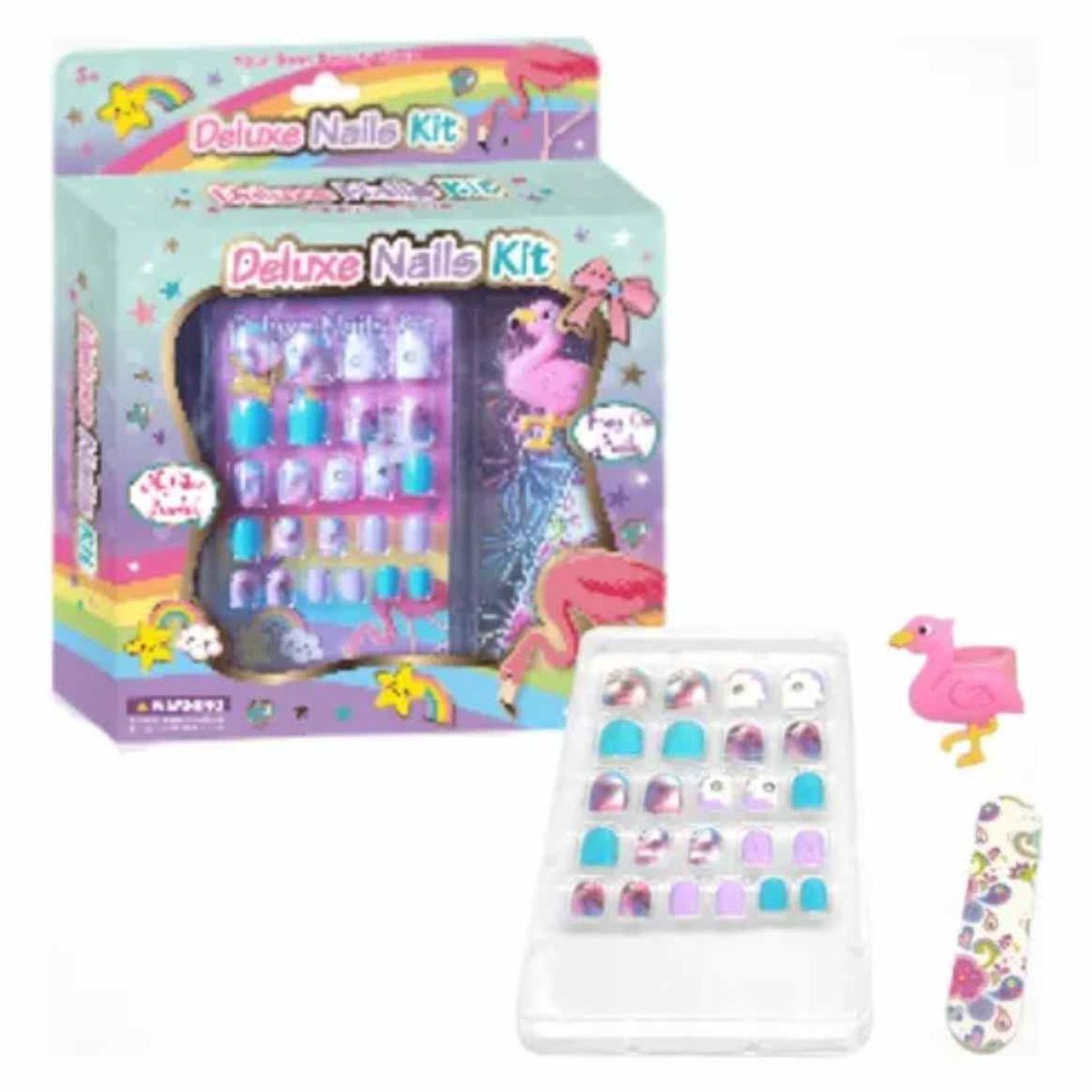 OEM - Juguete Manicure Deluxe Nails Kit Chico 18cm X 15cm