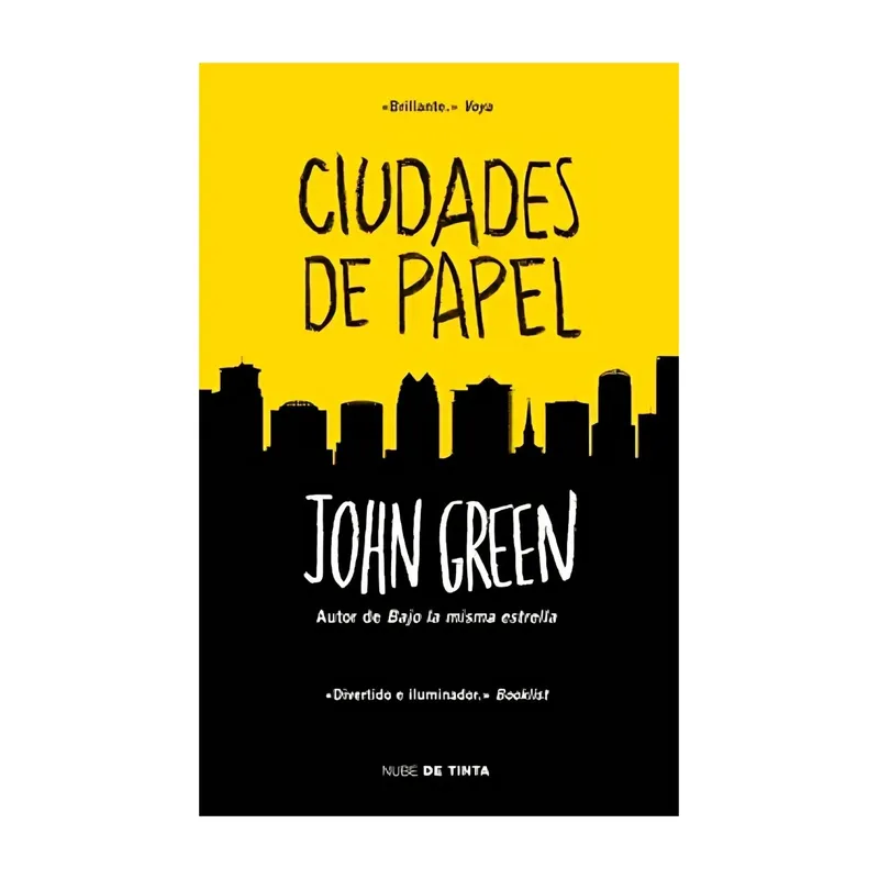 TOP10BOOKS - LIBRO CIUDADES DE PAPEL / JOHN GREEN / NUBE DE TINTA