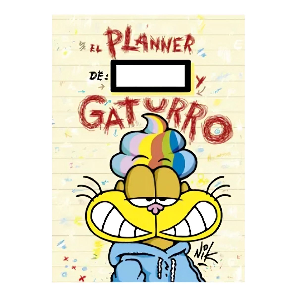 TOP10BOOKS - LIBRO Planner De Gaturro - Planner De Gaturro