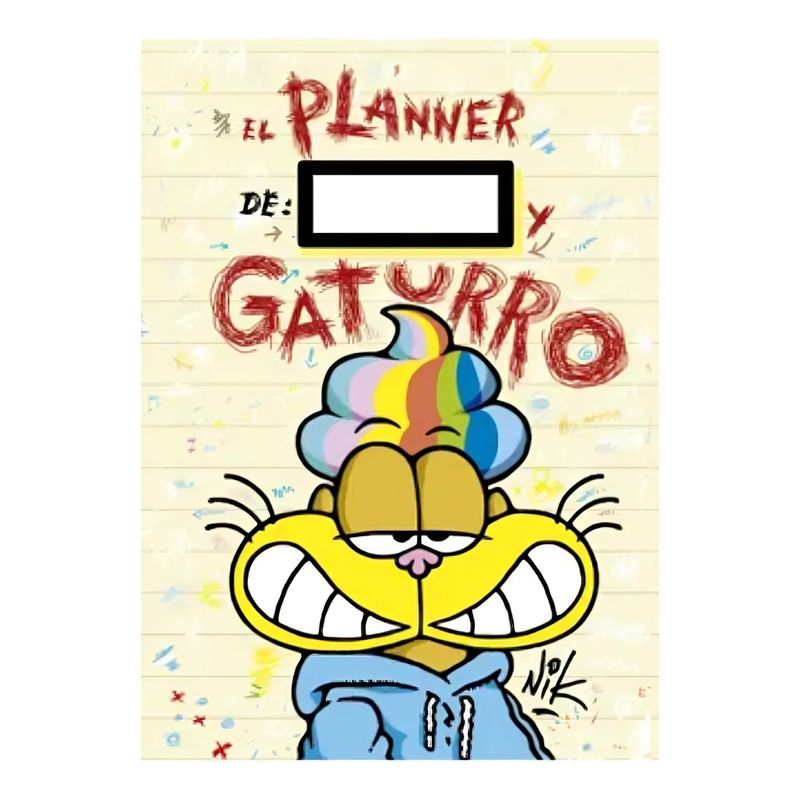 TOP10BOOKS - LIBRO PLANNER DE GATURRO / NIK / SUDAMERICANA INFANTIL JUVENIL