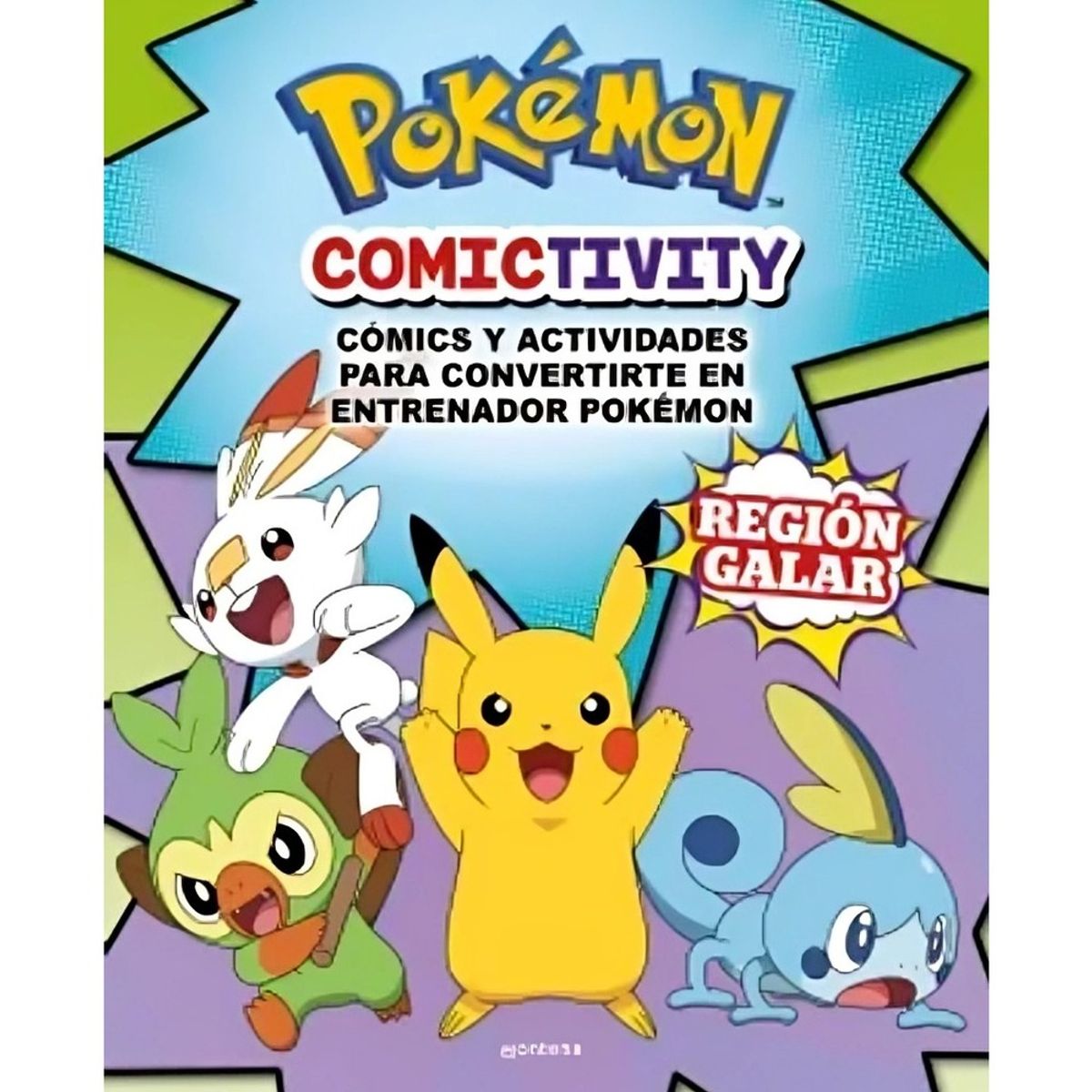 TOP10BOOKS - LIBRO Pokemon Comictivity - Región Galar