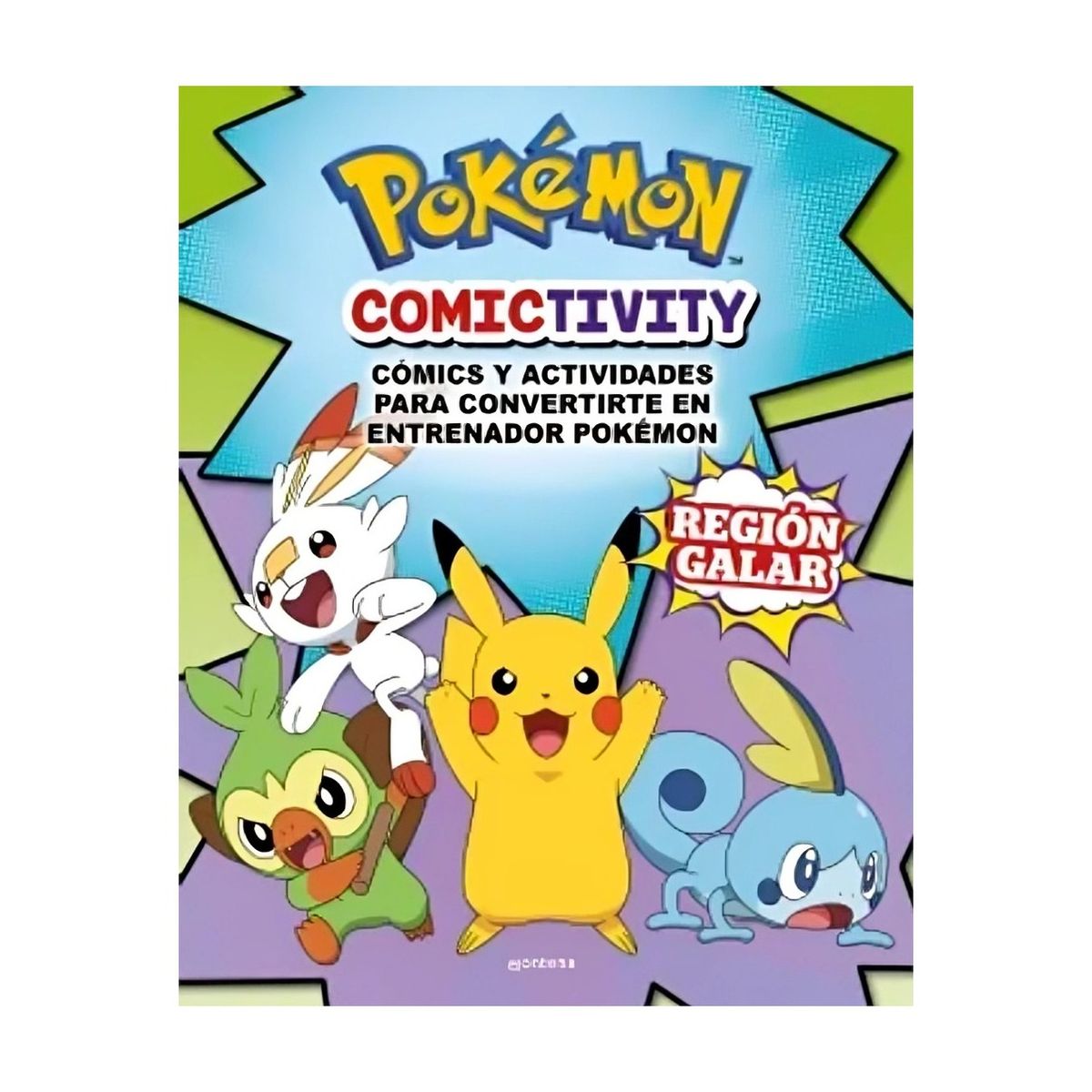 TOP10BOOKS - LIBRO Pokemon Comictivity - Región Galar