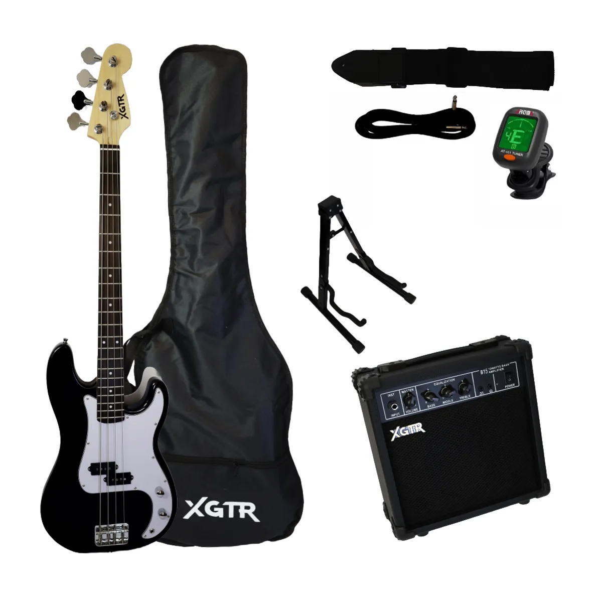 XGTR - Pack Bajo Eléctrico Precission BK PB100-BK XGTR