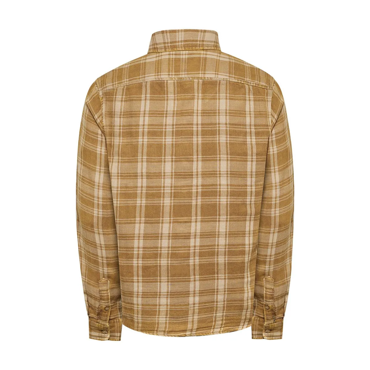ROCKFORD - Camisa Algodón Orgánico Hombre Bradford Café ROCKFORD