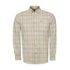 ROCKFORD - Camisa Algodón Orgánico Hombre Viyellabut Café
