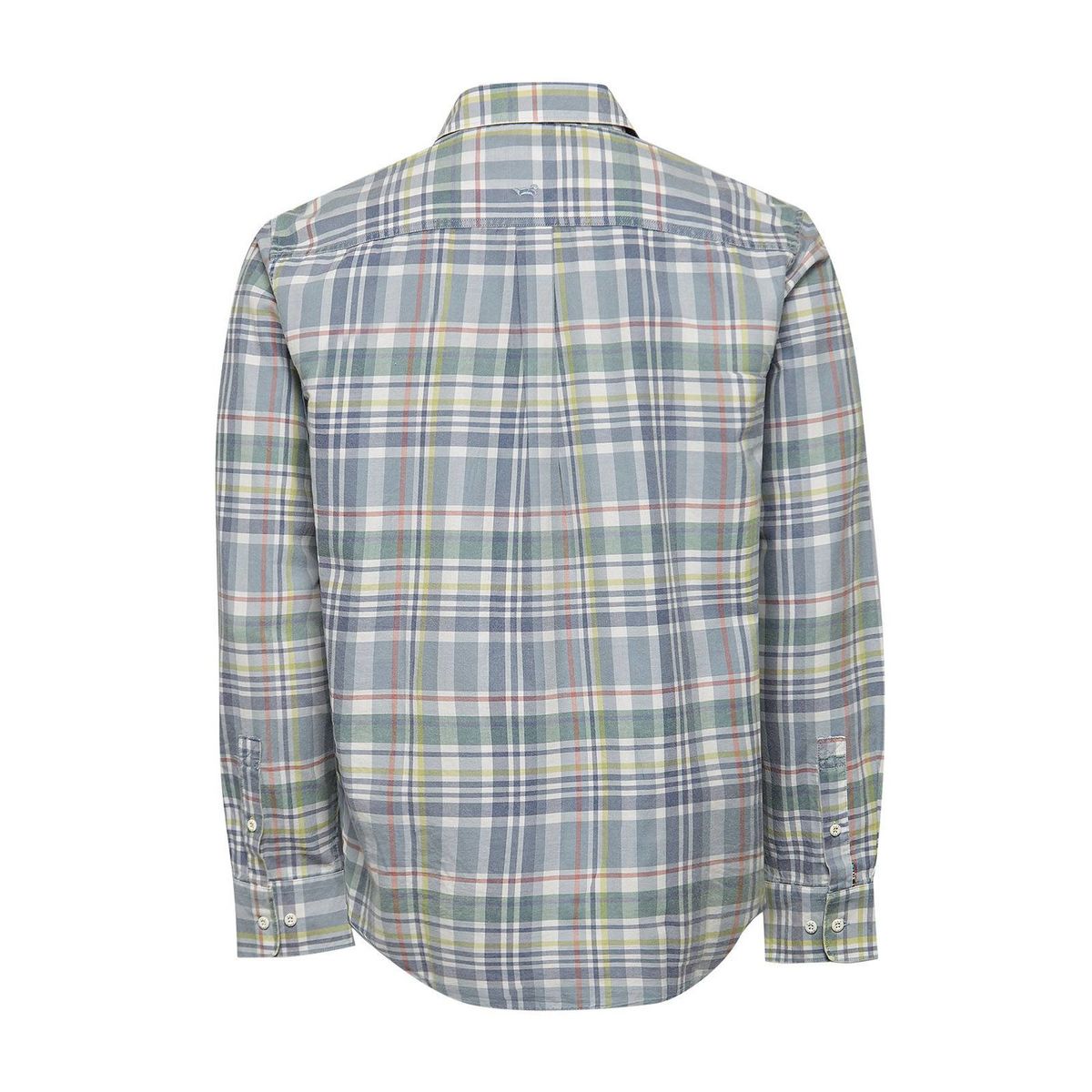 ROCKFORD - Camisa Algodón Orgánico Hombre Arbed Azul ROCKFORD