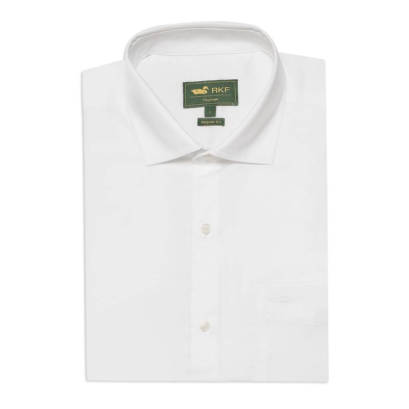 ROCKFORD - Camisa Cuello Italiano Hombre Easysolid Blanco ROCKFORD