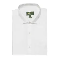 ROCKFORD - Camisa Cuello Italiano Hombre Easysolid Blanco