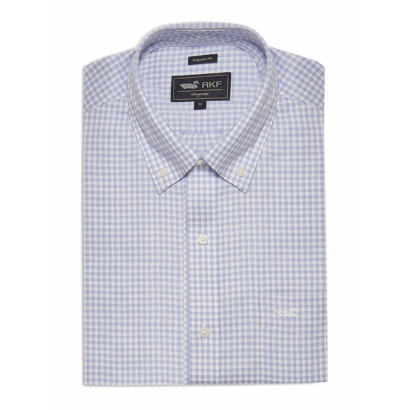 ROCKFORD - Camisa Cuello Button-Down Hombre WF Blanco ROCKFORD