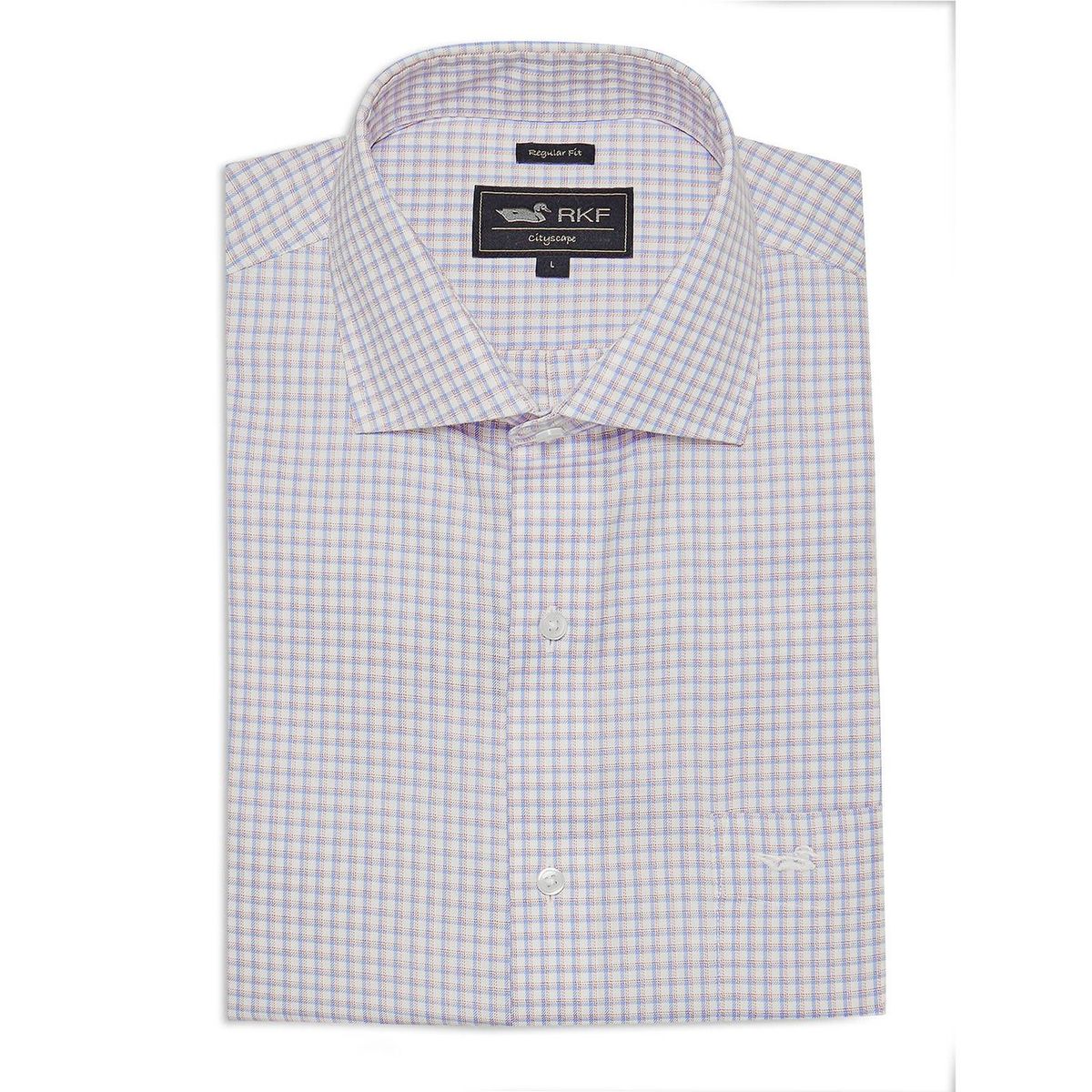 ROCKFORD - Camisa Cuello Italiano Hombre WF Blanco ROCKFORD