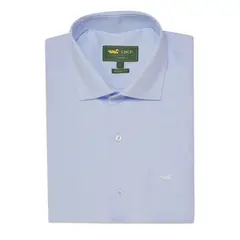 ROCKFORD - Camisa Cuello Italiano Hombre Easysoli Celeste