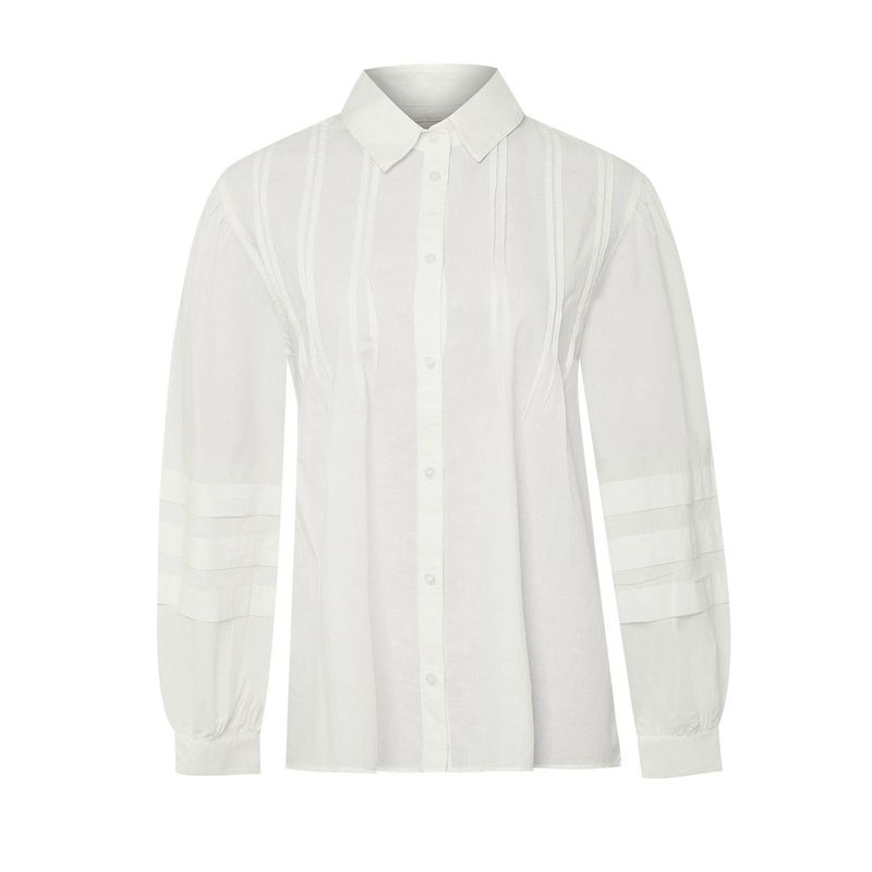 ROCKFORD - Blusa Algodón Orgánico Mujer Denali Blanco ROCKFORD_.