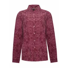 ROCKFORD - Blusa Algodón Orgánico Mujer Everest Rojo