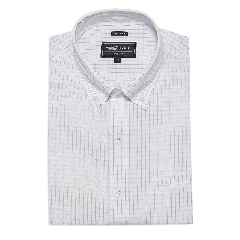 ROCKFORD - Camisa Cuello Button-Down Hombre WF Blanco ROCKFORD_.