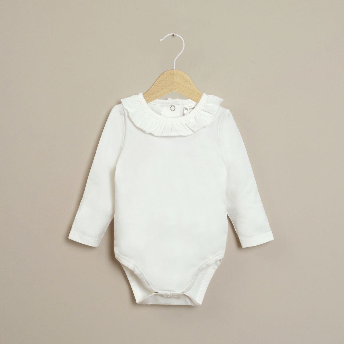 OPALINE - Bodys Bebé niña Blanco 40089 Opaline