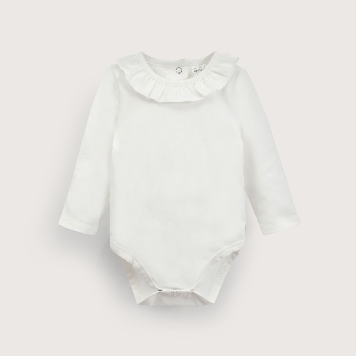 OPALINE - Bodys Bebé niña Blanco 40089 Opaline