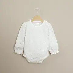 OPALINE - Bodys Bebé niña Blanco 40090 _.