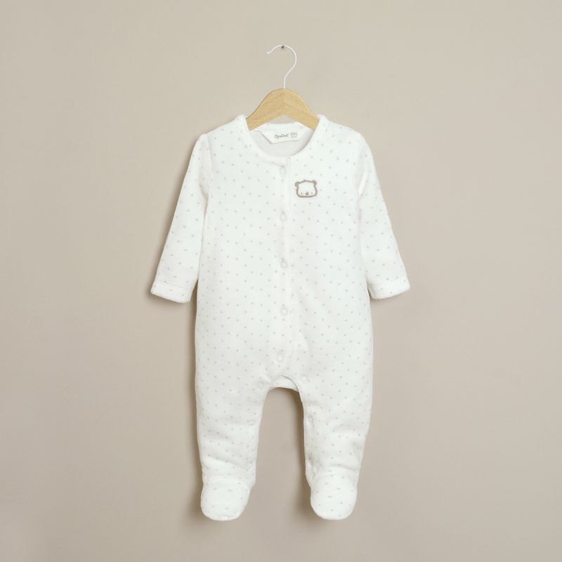 OPALINE - Enteritos Bebé niño Blanco 40138 Opaline