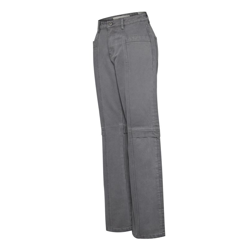 ROCKFORD - Jeans Algodón Mujer Traful Gris ROCKFORD