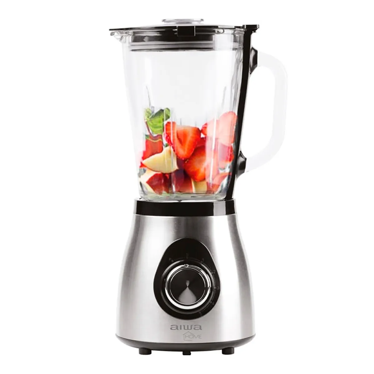 AIWA - Licuadora De Pie Acero Inoxidable 15L Pica Hielo