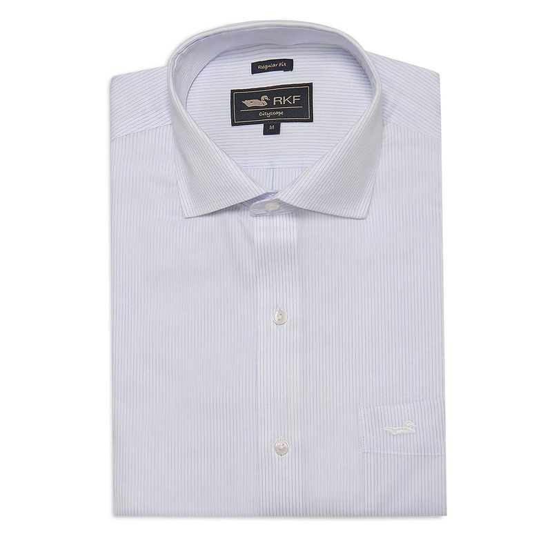 ROCKFORD - Camisa Cuello Italiano Hombre WF Blanco ROCKFORD_.