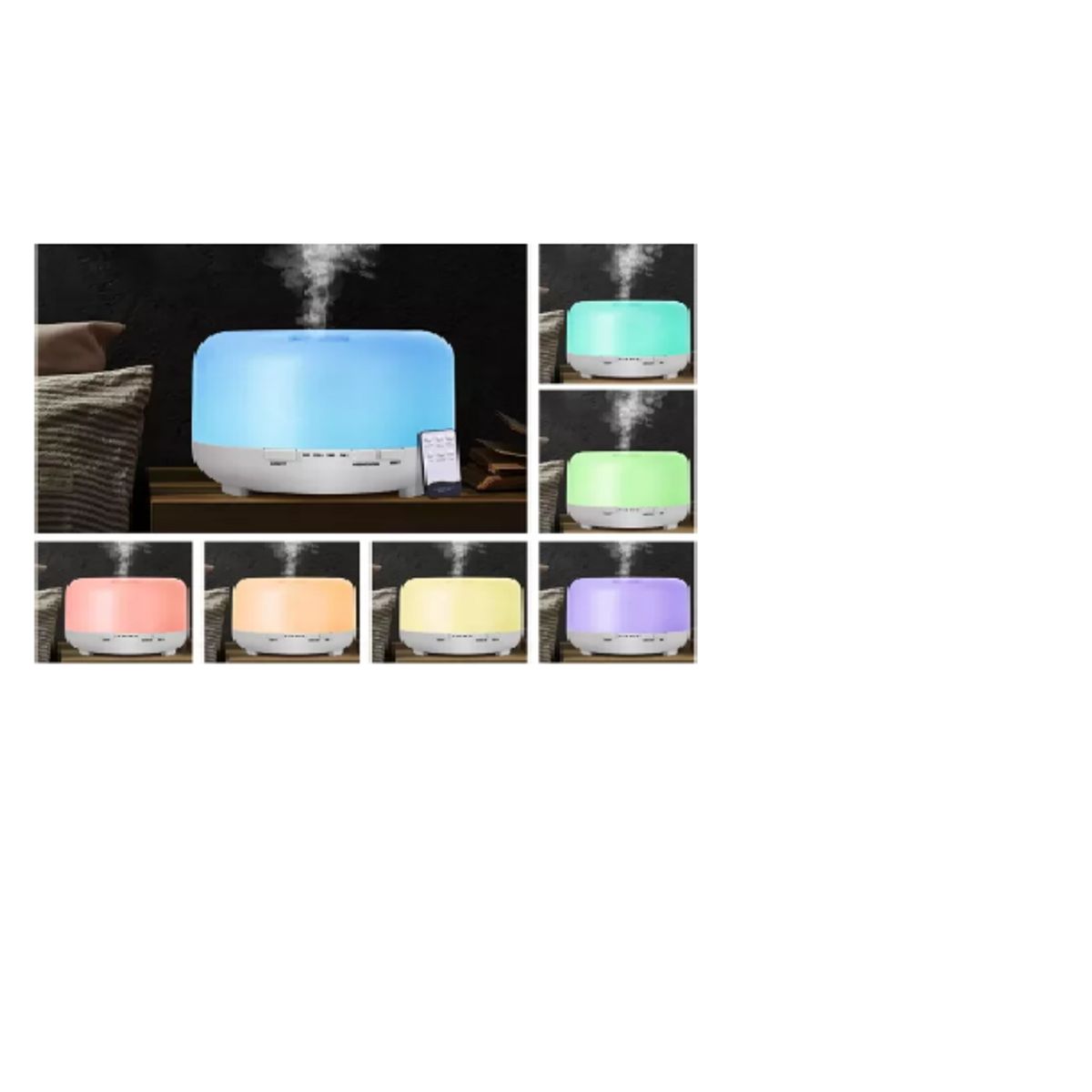 GENERICO - Humidificador Ultrasonico Humificador Aire Difusor 500ml