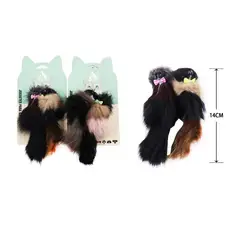 GENERICO - Juguete Para Gato Peluche De Ratón 14Cm Color Aleatorio