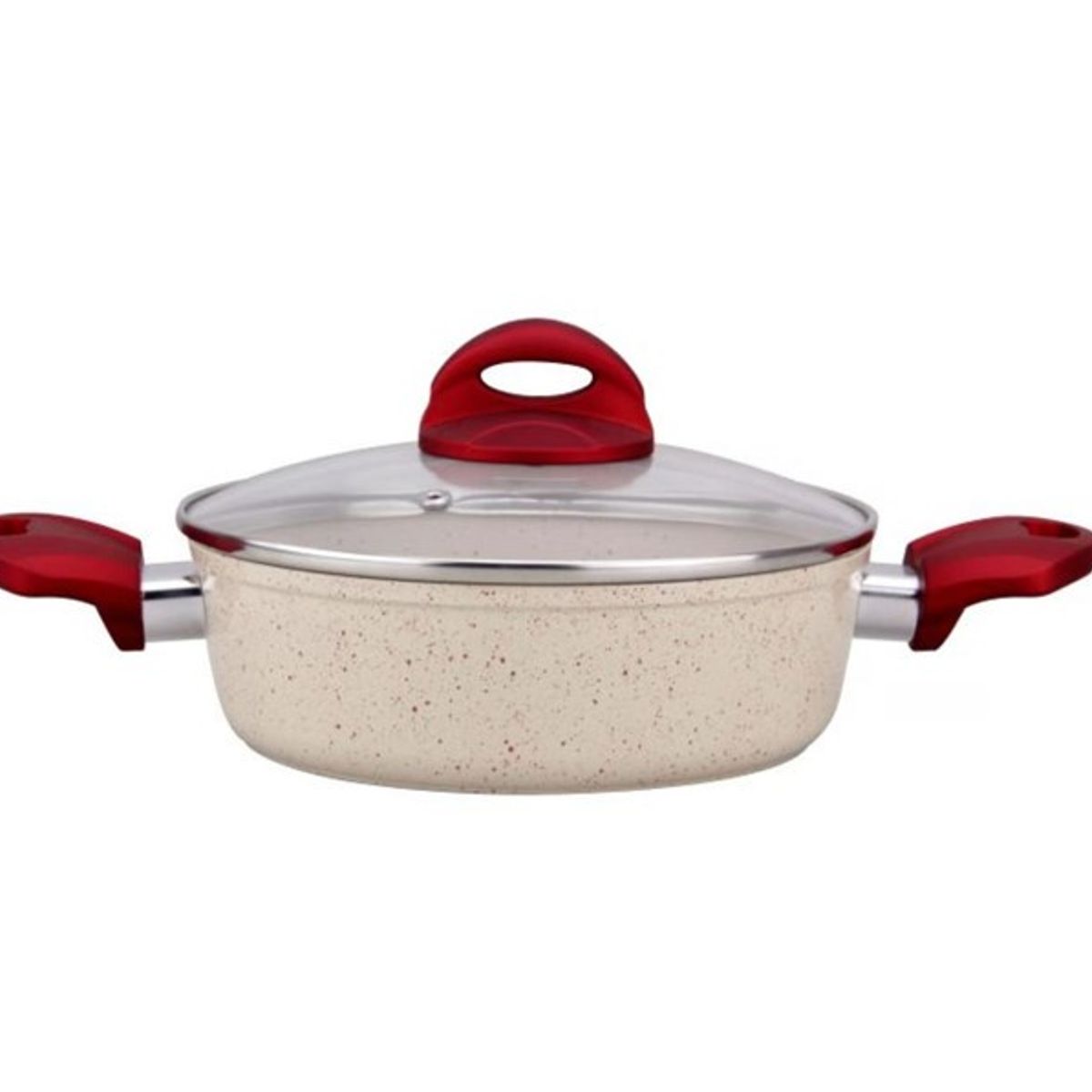 OEM - OLLA MARMOLEADA 26CM ARTE ANDINO