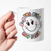 Tazón Coquette Una Niña Muy Feliz